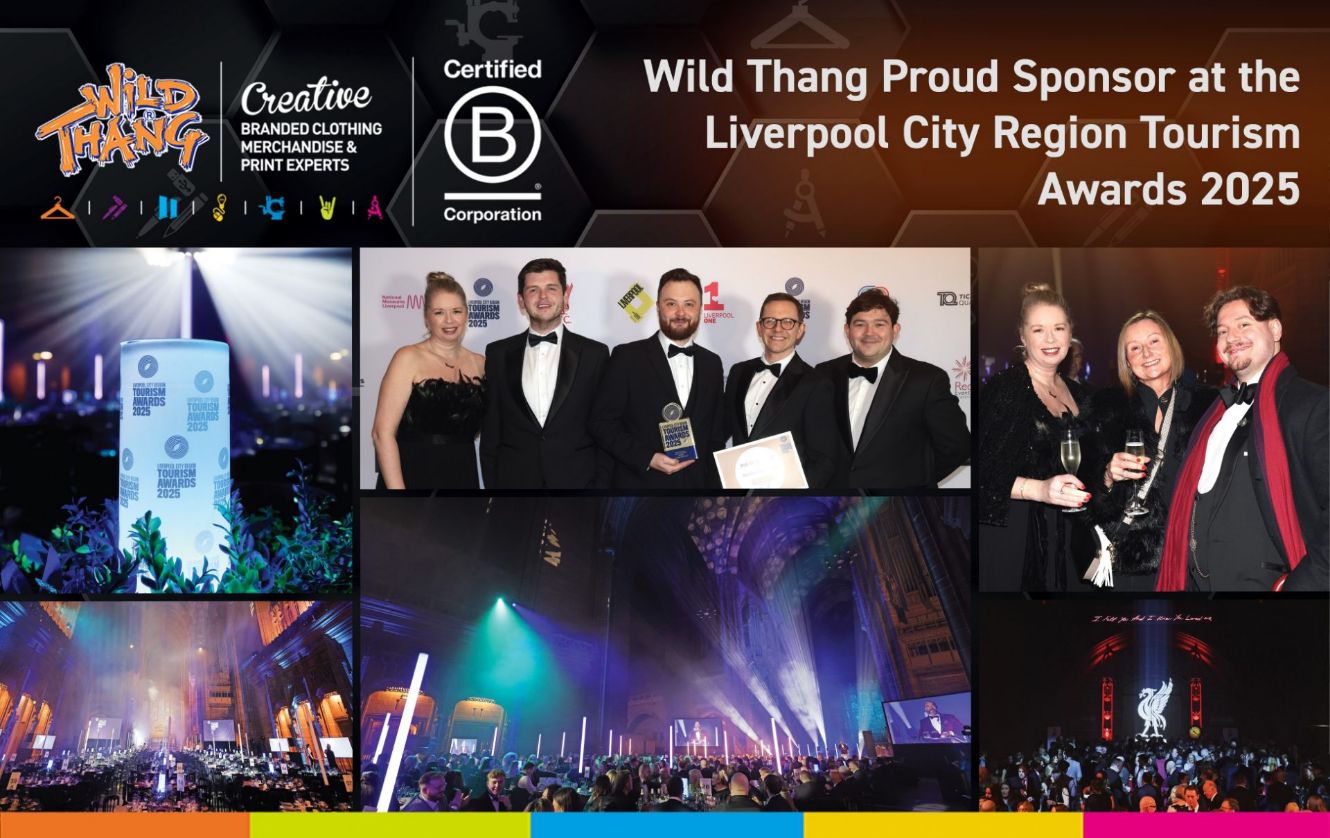 Wild Thang Proud Sponsor at the Liverpool City Region Tourism Awards 2025